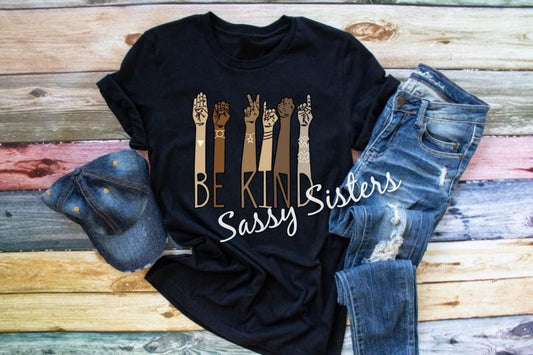 BE KIND SIGN LANGUAGE - TRANSFER