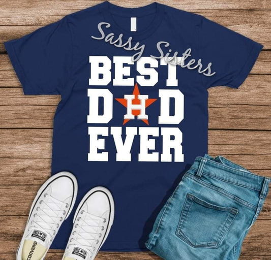 BEST DAD EVER STAR - TRANSFER