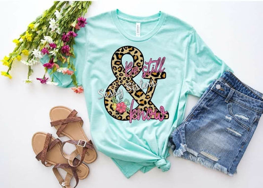 BE STILL AND KNOW - TRANSFER