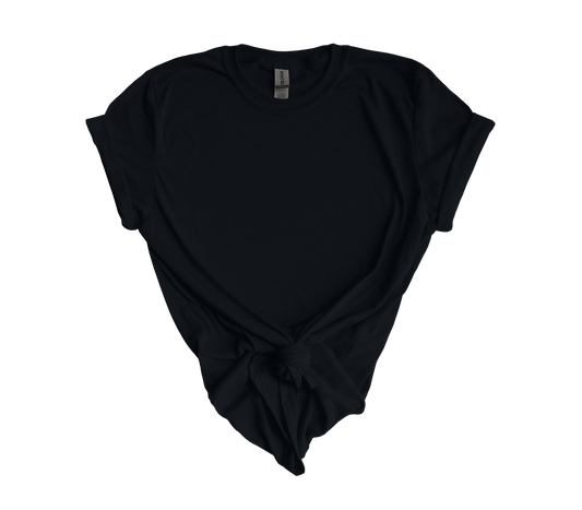 ADULT GILDAN BLACK -SHORT SLEEVE T-SHIRT