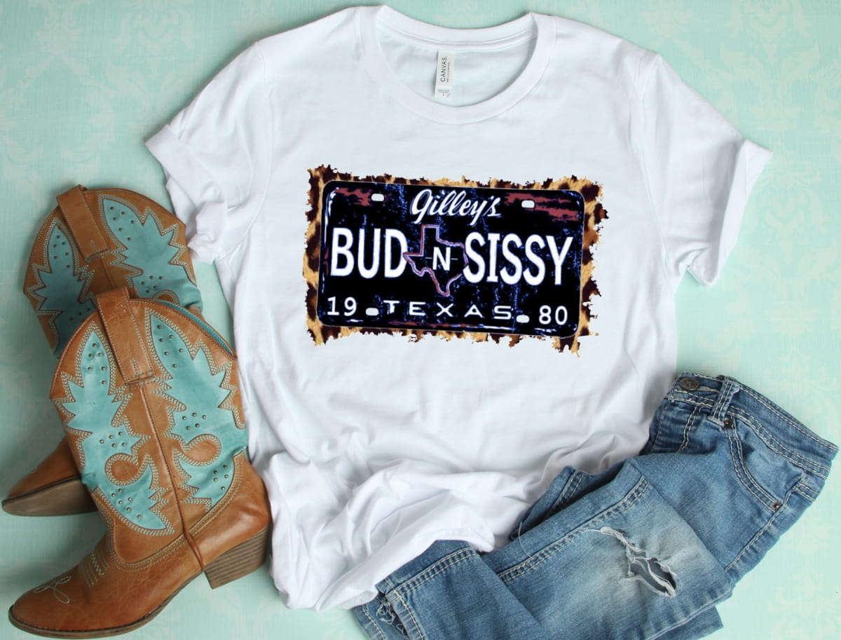 BUD AND SISSY LEOPARD PLATE - TRANSFER