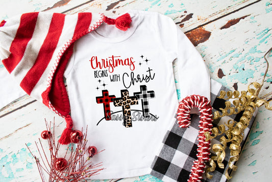 CHRISTMAS BEGINS WITH CHRIST - TRANSFER