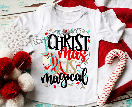 CHRISTMAS IS MAGICAL - TRANSFER