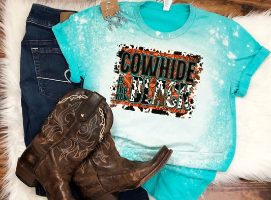 COWHIDE IS THE NEW BLACK - TRANSFER