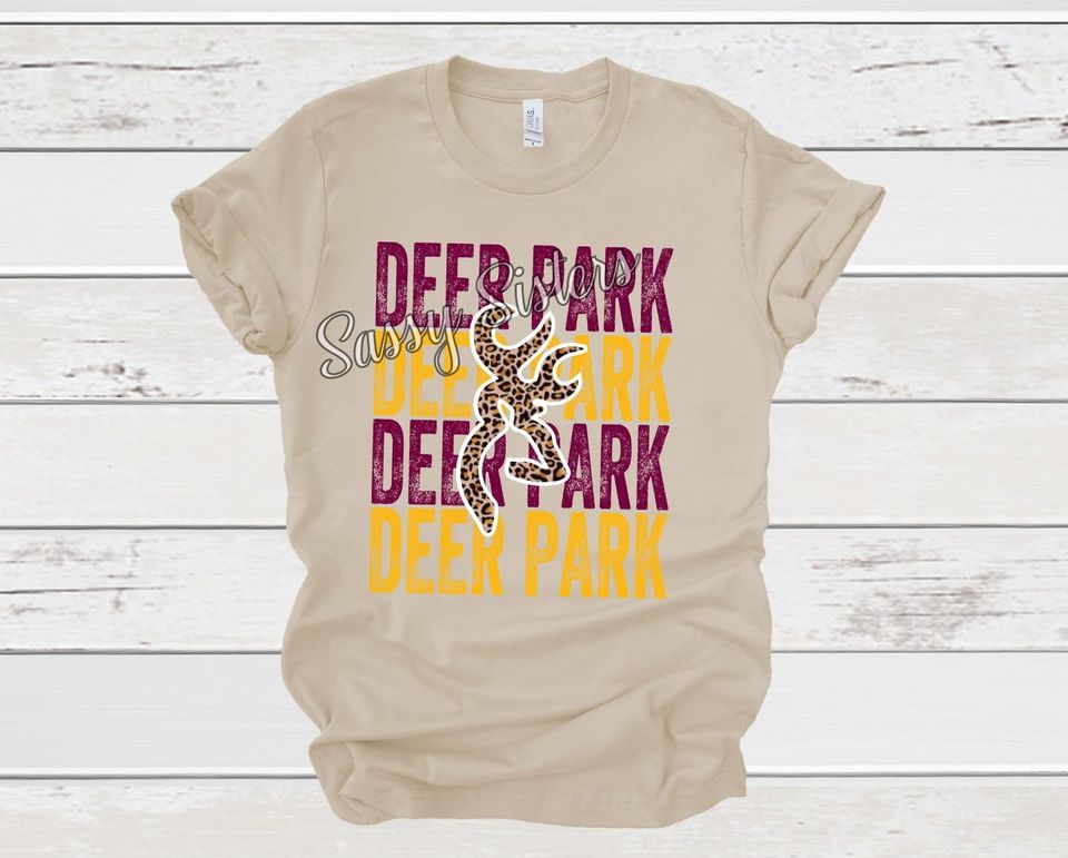 Deer Park Stacked Transfer Sassy Sisters