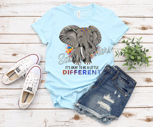ELEPHANT IT'S OKAY TO BE DIFFERENT - TRANSFER