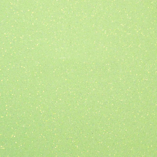 FLUORESCENT GREEN-HEAT TRANSFER VINYL/GLITTER