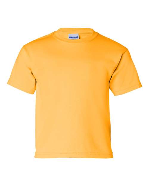 GOLD SHORT SLEEVE GILDAN-YOUTH