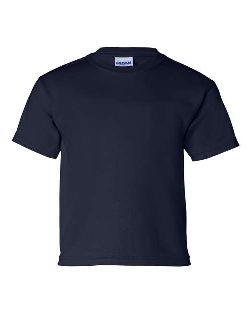 HEATHER NAVY SHORT SLEEVE GILDAN-YOUTH