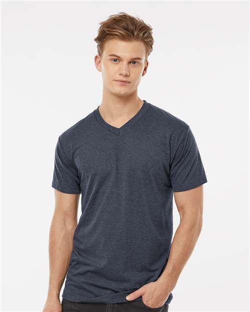 Tultex - Unisex Poly-Rich V-Neck T-Shirt
