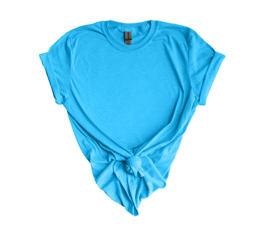 ADULT GILDAN HEATHER SAPPHIRE -SHORT SLEEVE T-SHIRT