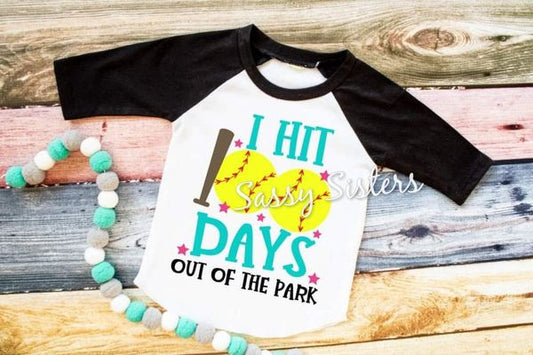 I HIT 100 DAYS OUT OF THE PARK SOFTBALL