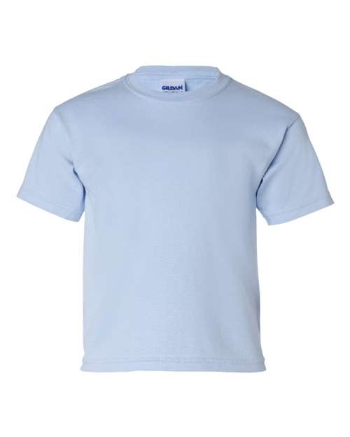 LIGHT BLUE SHORT SLEEVE GILDAN-YOUTH