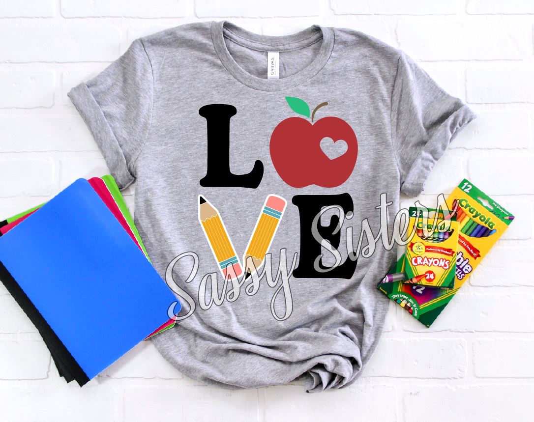 LOVE APPLE PENCIL - TRANSFER