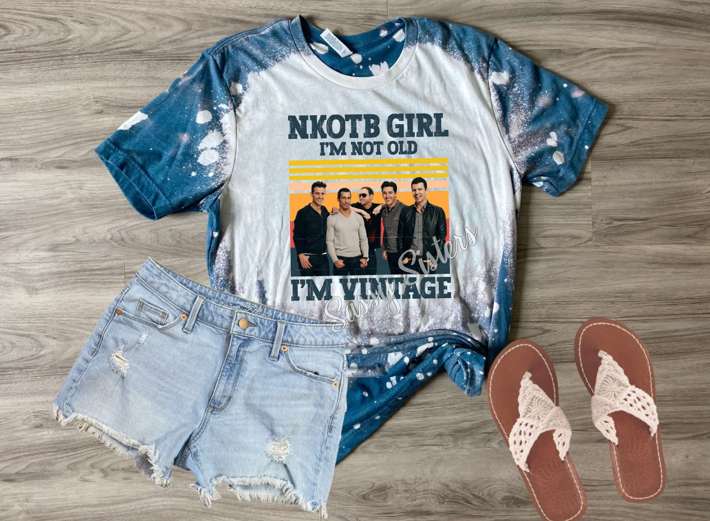 NKOTB GIRL I'M NOT OLD I'M VINTAGE -  TRANSFER