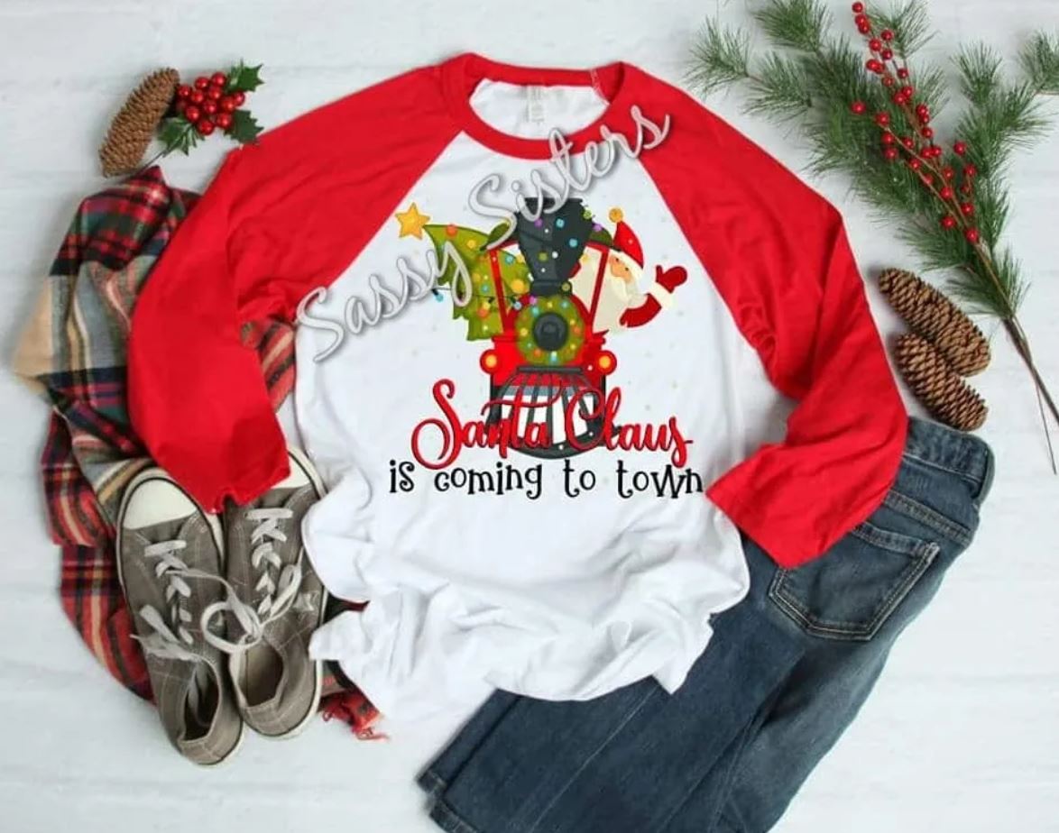 SANTA IS COMING TO TOWN TRAIN - TRANSFER