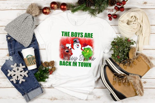 THE BOYS ARE BACK IN TOWN