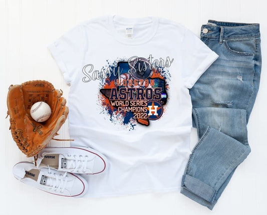 WRLD SER CHAMPS ASTRONAUT PAINT SPLATTER