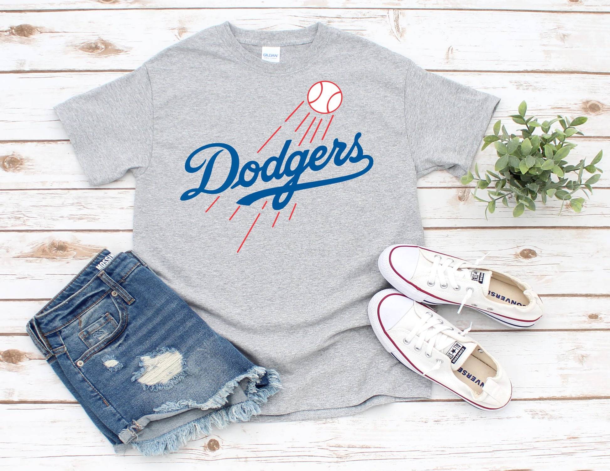 Bleached Dodgers 