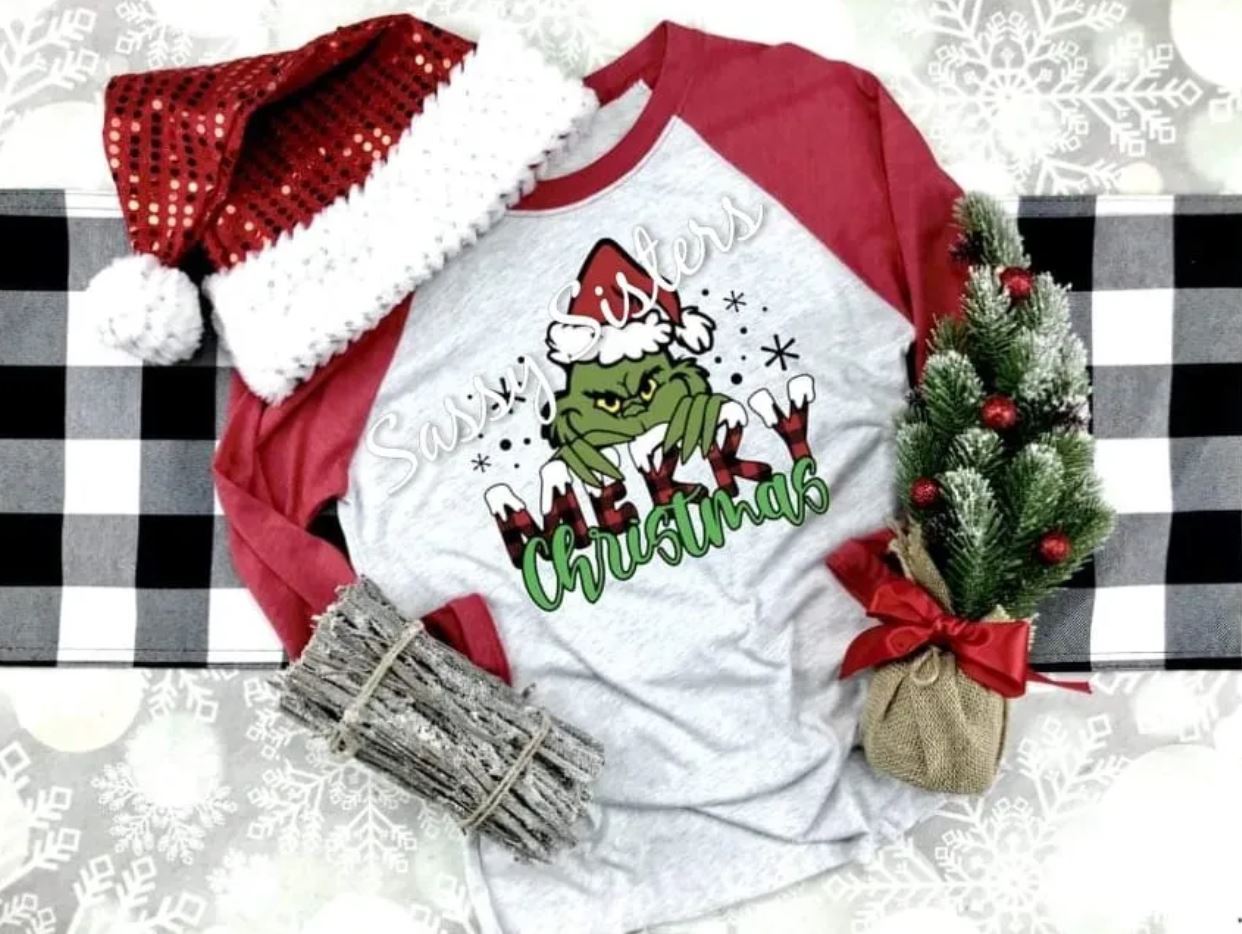 GRINCH MERRY CHRISTMAS - TRANSFER